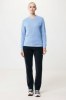 Sweater à col rond en coton recyclé Iqoniq Zion