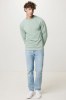 Sweater à col rond en coton recyclé Iqoniq Zion