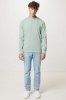Sweater à col rond en coton recyclé Iqoniq Zion