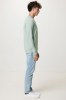 Sweater à col rond en coton recyclé Iqoniq Zion