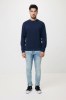 Sweater à col rond en coton recyclé Iqoniq Zion