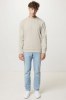 Sweater à col rond en coton recyclé Iqoniq Zion
