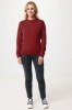 Sweater à col rond en coton recyclé Iqoniq Zion
