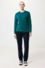 Sweater à col rond en coton recyclé Iqoniq Zion