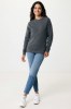 Pull à col rond en coton recyclé non teinté Iqoniq Denali