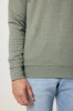 Pull à col rond en coton recyclé non teinté Iqoniq Denali