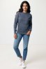 Pull à col rond en coton recyclé non teinté Iqoniq Denali