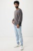 Sweater à col rond en coton recyclé Iqoniq Kruger