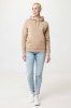 Sweat à capuche en coton recyclé et non teinté Iqoniq Torres
