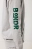 Sweat à capuche en coton recyclé et non teinté Iqoniq Torres