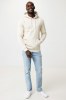 Sweat à capuche en coton recyclé et non teinté Iqoniq Torres