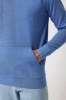 Sweat à capuche en coton recyclé et non teinté Iqoniq Torres