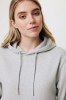 Sweat à capuche en coton recyclé et non teinté Iqoniq Torres