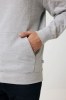 Sweat à capuche en coton recyclé et non teinté Iqoniq Torres