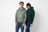 Sweat à capuche en coton recyclé et non teinté Iqoniq Torres
