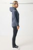 Sweat à capuche en coton recyclé et non teinté Iqoniq Torres