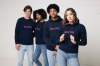 Sweat à capuche en coton recyclé Iqoniq Yoho