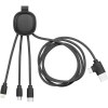 Ine Smart long - Câble de charge multi-connecteurs Double entrée Type-C & USB 1m