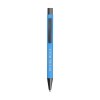 Stylo à bille à encre bleue en aluminium recyclé