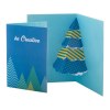 Dimensions Dimensions Carte de Noël 3D, sapin de Noël