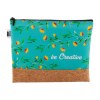 CreaBeauty Cork L RPET Trousse de maquillage personnalisée