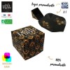 Cube 5 Carrés avec bagues personnalisables
