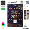 Calendrier de l'Avent Dammann avec bagues personnalisées - Impression Recto-Verso