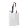 Tote bag 180grs coton anses bleu/blanc/rouge