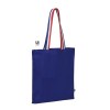 Tote bag 180grs coton anses bleu/blanc/rouge
