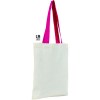 Petit tote bag 130grs coton avec anses de couleurs