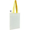 Petit tote bag 130grs coton avec anses de couleurs