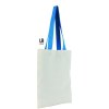 Petit tote bag 130grs coton avec anses de couleurs