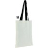 Petit tote bag 130grs coton avec anses de couleurs