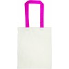 Petit tote bag 130grs coton avec anses de couleurs : sarasota