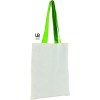 Petit tote bag 130grs coton avec anses de couleurs