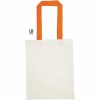 Petit tote bag 130grs coton avec anses de couleurs
