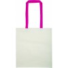 Tote bag 130grs coton avec anses de couleurs : atlanta