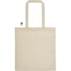 Tote bag 220 grs coton zippé avec soufflets