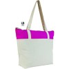Sac polochon 170grs coton avec anses de couleurs