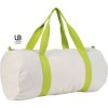 Sac polochon 170grs coton avec anses de couleurs : palma