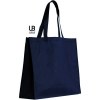 Sac shopping 80 grs non tissé avec soufflets