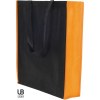 Tote bag avec soufflet uni et bi-couleur 80grs non tissé avec soufflets