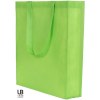 Tote bag avec soufflet uni et bi-couleur 80grs non tissé avec soufflets