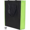 Tote bag avec soufflet uni et bi-couleur 80grs non tissé avec soufflets