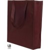 Tote bag avec soufflet uni et bi-couleur 80grs non tissé avec soufflets
