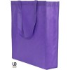 Tote bag avec soufflet uni et bi-couleur 80grs non tissé avec soufflets