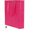 Tote bag avec soufflet uni et bi-couleur 80grs non tissé avec soufflets