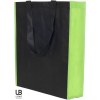 Tote bag avec soufflet uni et bi-couleur 80grs non tissé avec soufflets : monte carlo