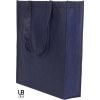 Tote bag avec soufflet uni et bi-couleur 80grs non tissé avec soufflets