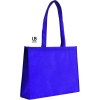 Sac shopping 80grs non tissé avec soufflets